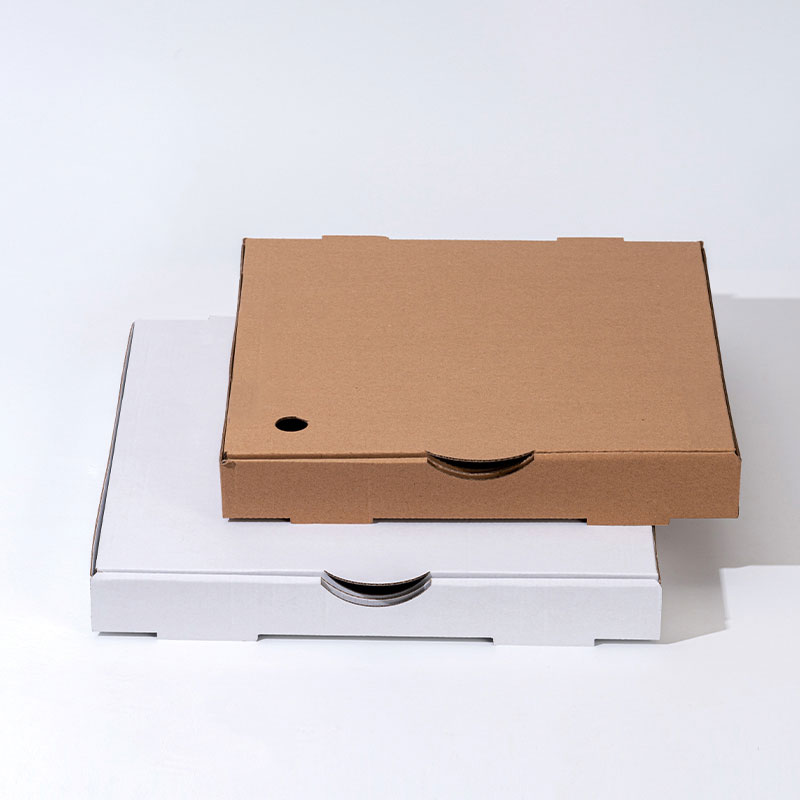 Büzməli kağız pizza qutusu