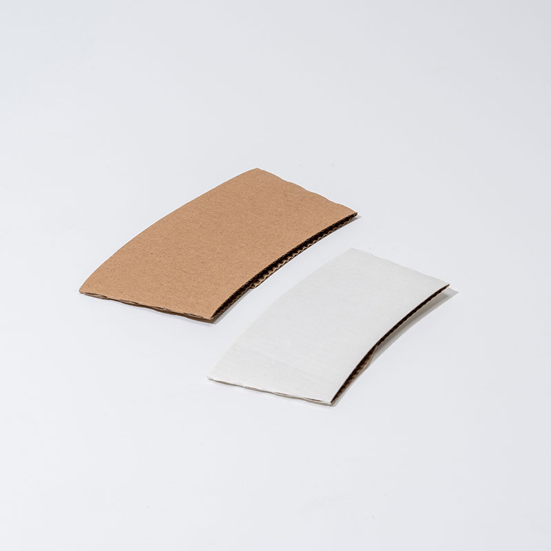 16 oz kağız fincanlar üçün kraft kağız fincan qolları